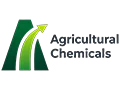 Agrochemic logo: stylized letter A with plant stalks and growth curve, with text "Agricultural Chemicals"